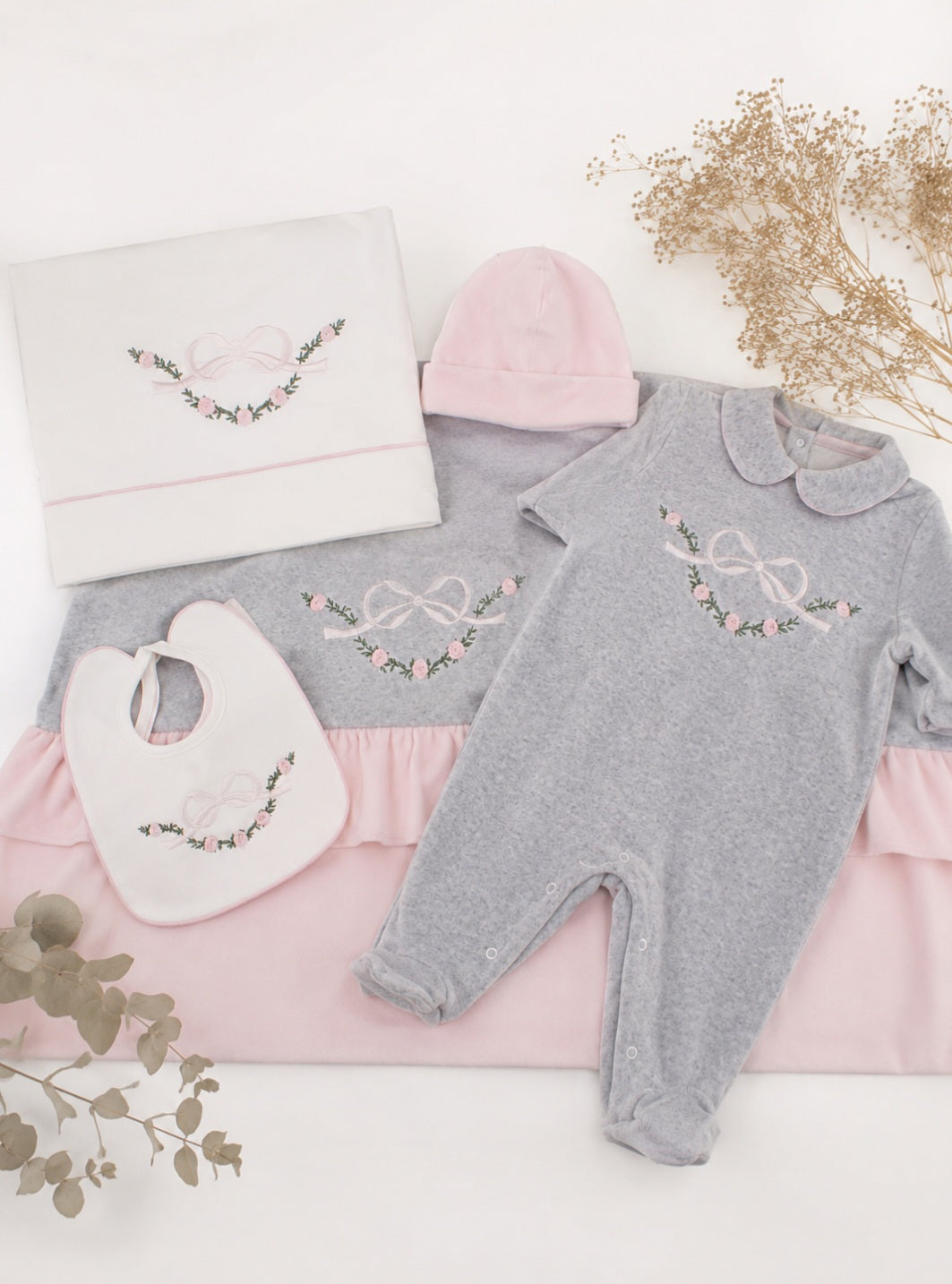 Set Nascita Petali di Rosa