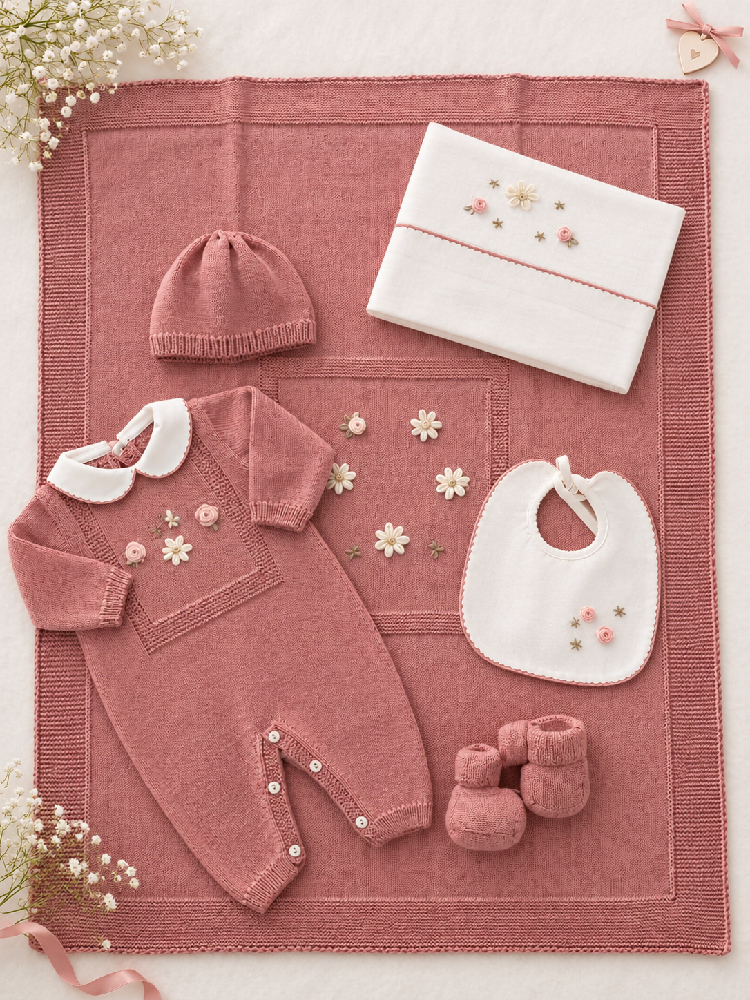 Set Nascita Fiore Prezioso