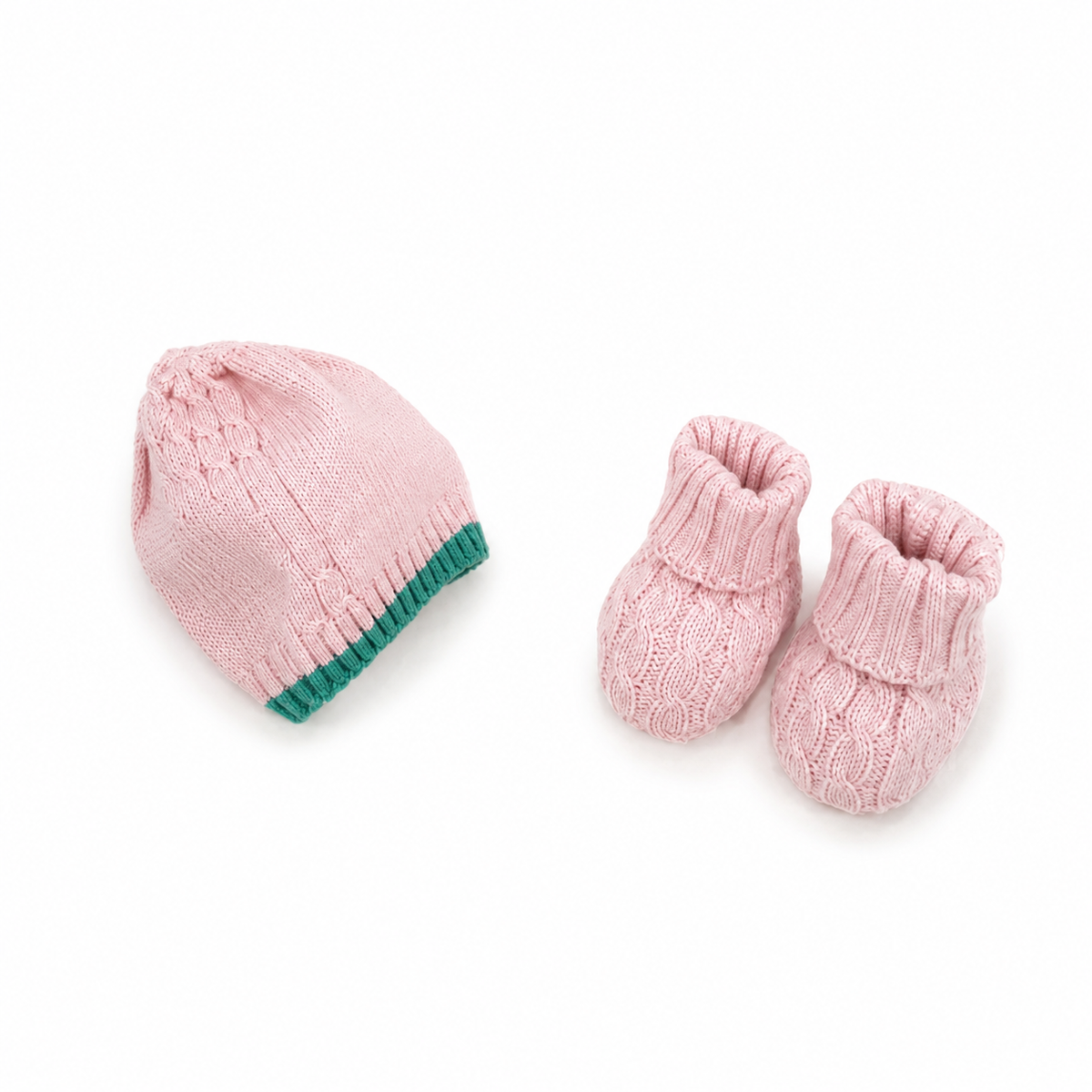 Set cuore verde 2 pezzi