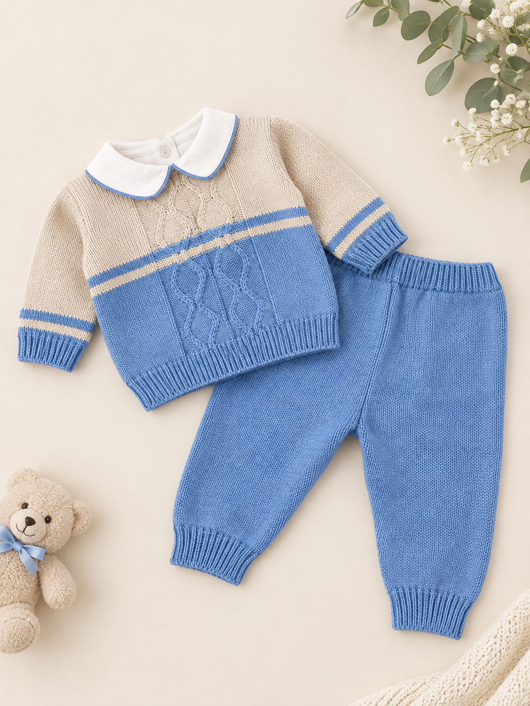 Set Nascita Blu Royal