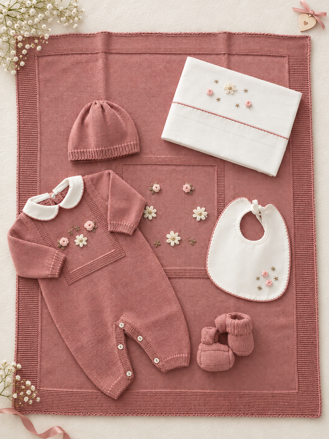 Set Nascita Fiore Prezioso