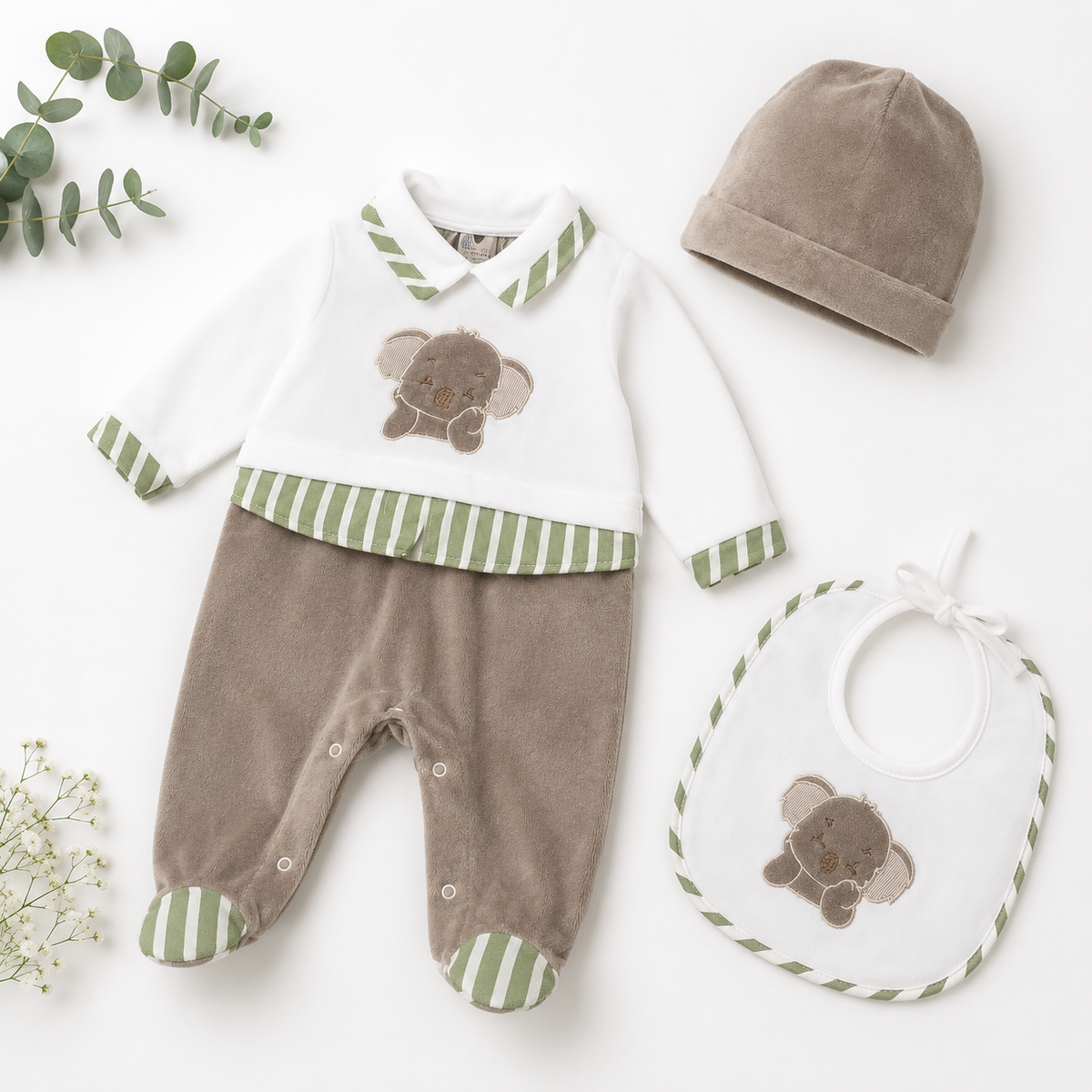 Tutina Koala e accessori