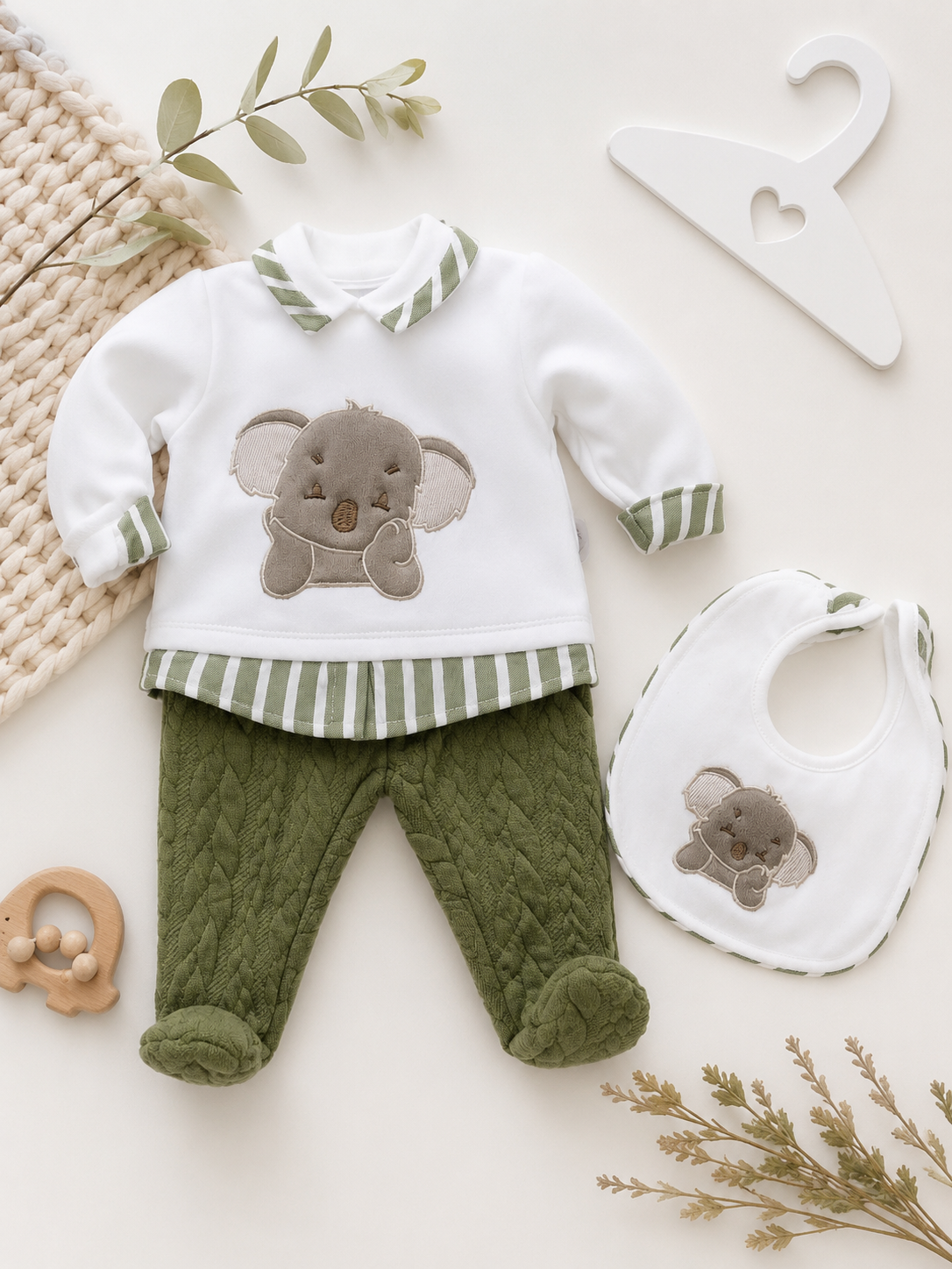 Tutina koala 2 pezzi